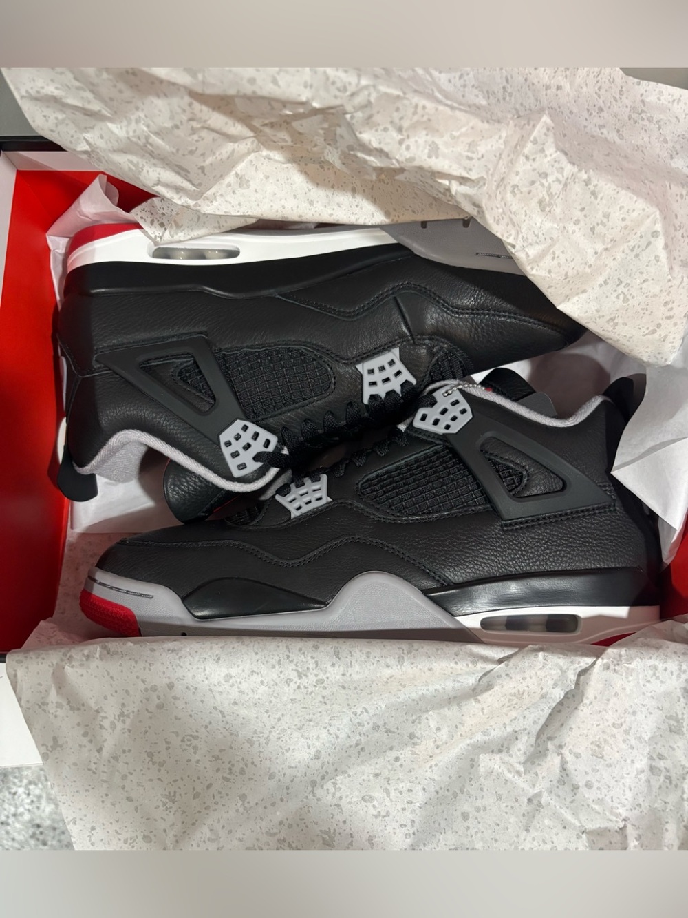 ⚡️**NEW** Jordan 4 Retro ‘Bred Reimagined’, Men’s Size 11⚡️